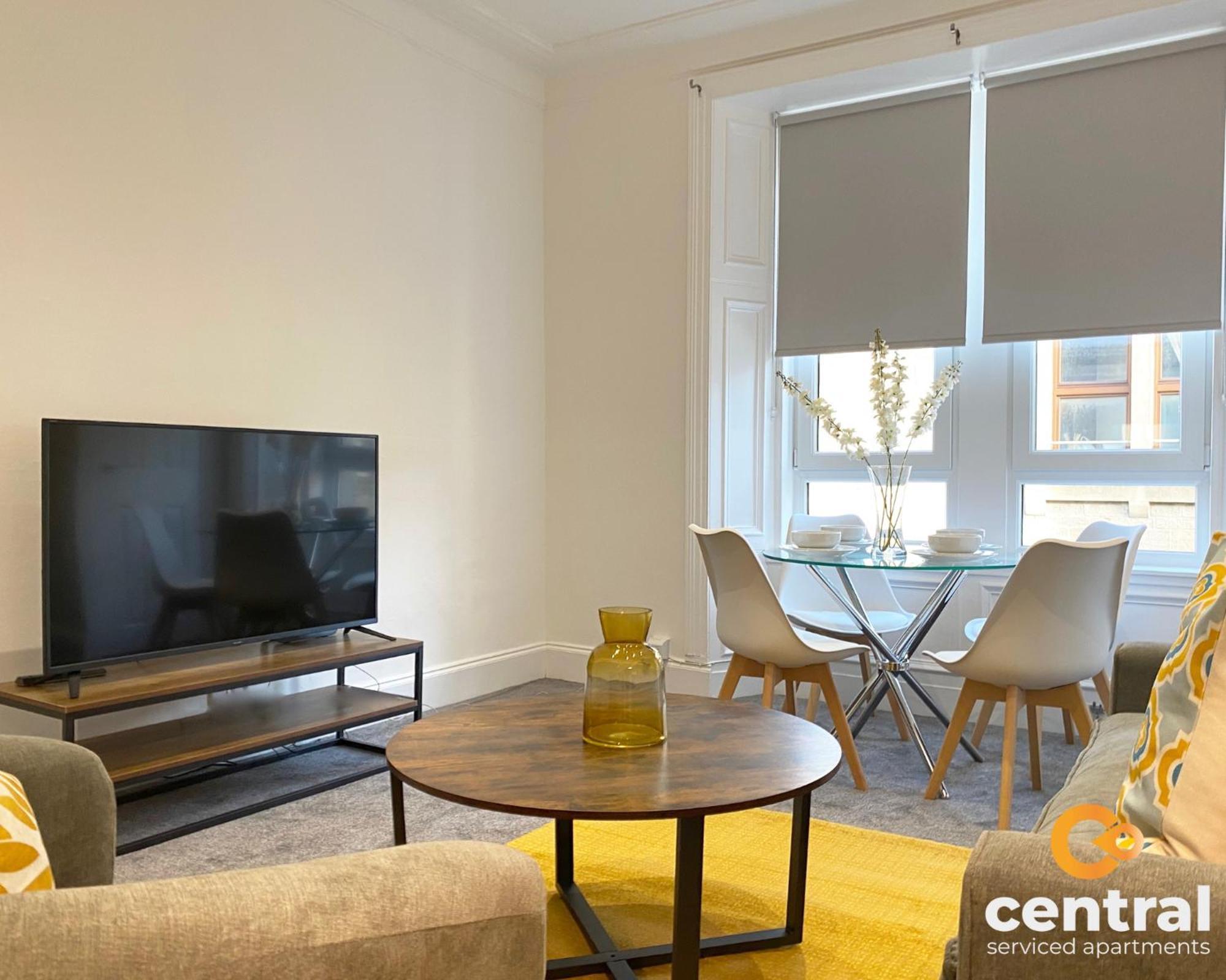 Central Serviced Apartments - 1 Bedroom - Modern - Close To Transport Links - Quiet Neighbourhood - Wifi - Fully Equipped - Smart Tvs In All Rooms - Monthly Stays Welcome - Free Street Parking - Ideal Relocation To Dundee Accommodation Екстер'єр фото