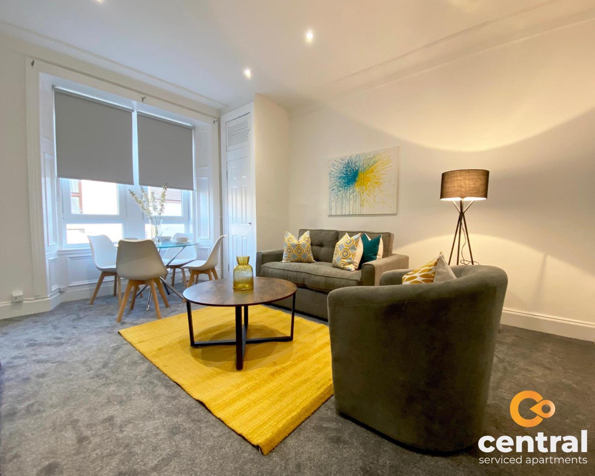 Central Serviced Apartments - 1 Bedroom - Modern - Close To Transport Links - Quiet Neighbourhood - Wifi - Fully Equipped - Smart Tvs In All Rooms - Monthly Stays Welcome - Free Street Parking - Ideal Relocation To Dundee Accommodation Екстер'єр фото