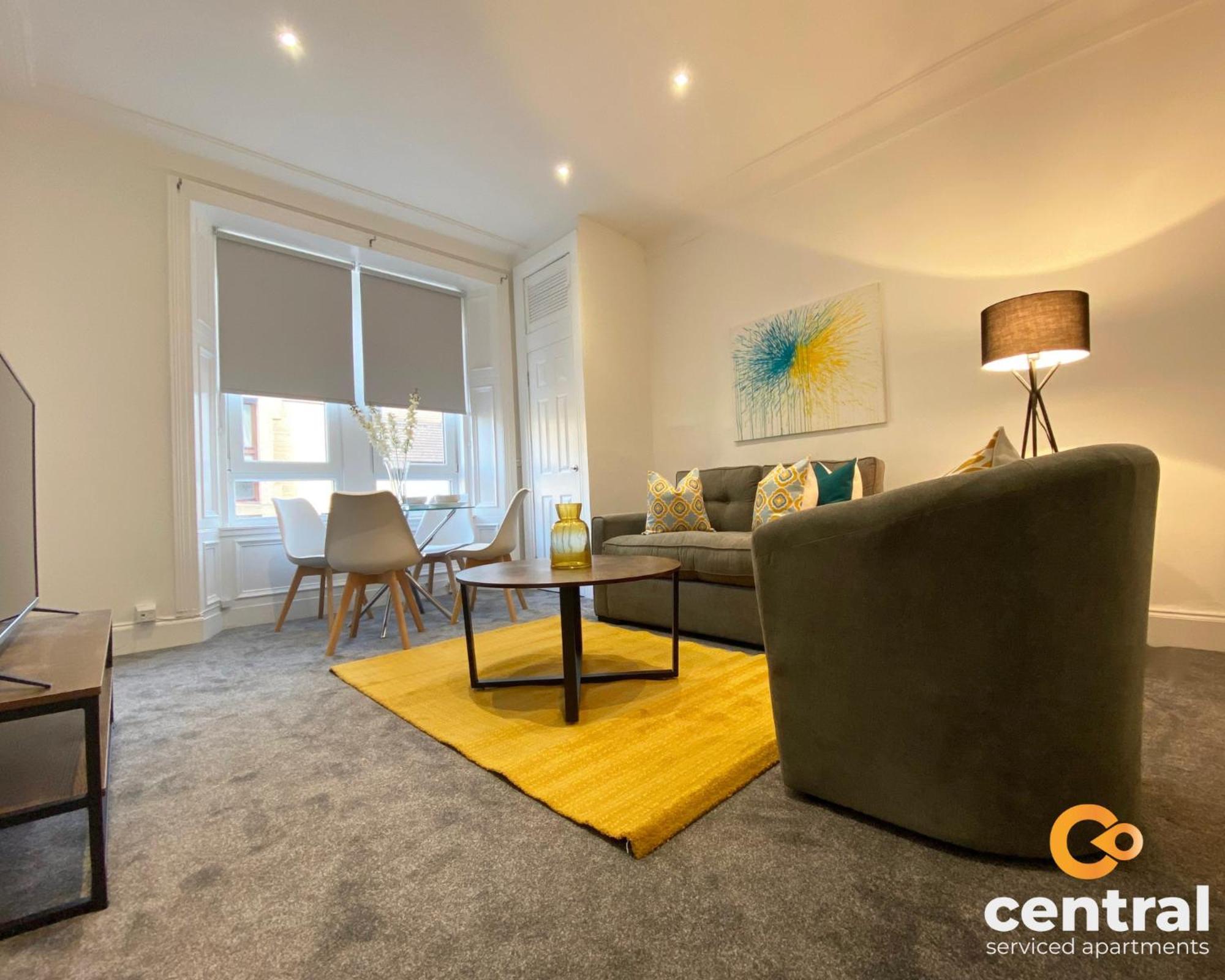 Central Serviced Apartments - 1 Bedroom - Modern - Close To Transport Links - Quiet Neighbourhood - Wifi - Fully Equipped - Smart Tvs In All Rooms - Monthly Stays Welcome - Free Street Parking - Ideal Relocation To Dundee Accommodation Екстер'єр фото